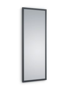 Καθρέπτης Επιτοίχιος Π66xY166cm Ξύλινο Μαύρο Πλαίσιο Mirrors & More Thea 1110205