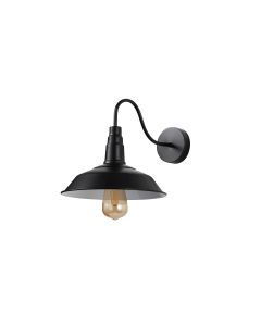 WLC 306 BK ΑΠΛΙΚΑ ΜΑΥΡΗ ΚΑΜΠΑΝΑ 1ΧΕ27 ARlight 0304227