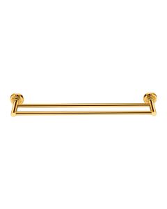 Πετσετοθήκη Διπλή 60 εκ.Επίτοιχη Gold 24K Sanco Vintage 120505-A05