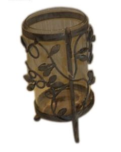Κηροπήγιο Mεταλλικό Vintage 20x10cm Etoile NN-283