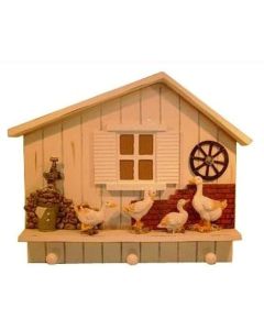 Kρεμάστρα Ξύλινη 37x27cm Etoile SP-962B