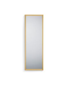 Καθρέπτης Επίτοιχος  Π50*Υ150εκ. Χρυσαφί  MDF Mirrors & More Gold Melli 1600279