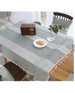Τραπεζομάντηλο Γκρι 140x250cm Etoile MB-355A