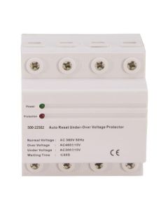 ΕΠΙΤΗΡΗΤΗΣ ΤΑΣΗΣ ΤΡΙΦΑΣΙΚΟΣ 63Α 4P 300-460V Eurolamp 500-22502