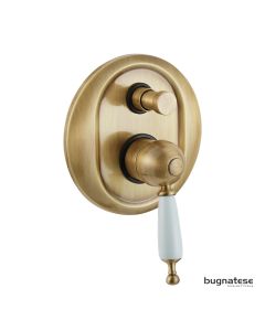 Μίκτης Εντοιχισμού 2 Εξόδων Oxford Bronze  6372-220