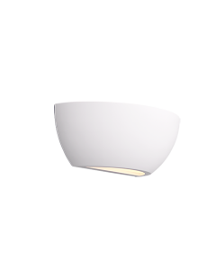 Roma Μοντέρνο Φωτιστικό Τοίχου με Ντουί E14 σε Λευκό Χρώμα Πλάτους 24.5cm Trio Lighting 201000101