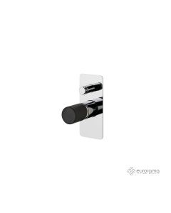 Μίκτης Εντοιχισμού 2 Εξόδων OSO Eurorama Chrome  178030SL-100