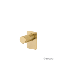 Μίκτης Εντοιχισμού 1 Εξόδου OSO Eurorama Brushed Gold  178055SL-201
