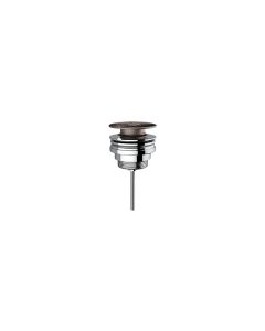 Βαλβίδα Νιπτήρα clic-clac Eurorama Black Brushed  RE0338-410