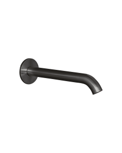 Στόμιο Επίτοιχο max.18εκ. AISI316 Inox PVD Black Brushed  N6809-411