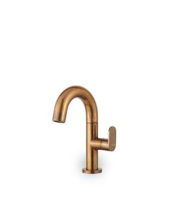 Μπαταρία Νιπτήρα με βαλβίδα clic-clac Armando Vicario Slim Natural Brass 500010-225