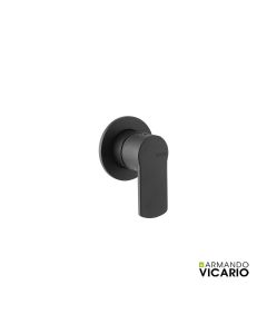 Μίκτης Εντοιχισμού 1 Εξόδου Glam Vicario Black Matt  610050-400