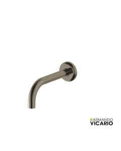 Στόμιο Επίτοιχο Lumiere Vicario Black Brushed  700305-410