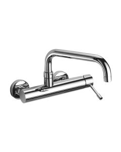 Μπαταρία Κουζίνας Τοίχου Χρωμέ Gaboli Fratelli Modern Line Grillo 2220 