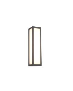 Απλίκα Επιτοίχια 9xH36cm Ανθρακί Εξ.Χώρου IP54 LED 10,5w 3000K 1300lm Trio Lighting Fuerte 226260142