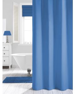 Κουρτίνα Μπάνιου Π180*Υ200 εκ. Υφασμάτινη Sealskin Madeira Blue 238501324