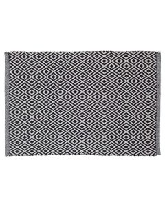 Πατάκι Μπάνιου 60x90cm Cotton Sealskin Trellis Black Trellis 294213619