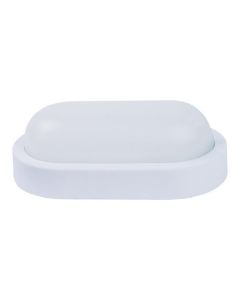 ΦΩΤΙΣΤΙΚΟ ΤΟΙΧΟΥ ΟΒΑΛ LED 8W 160X90X51 6500K IP54 ΛΕΥΚΟ PLUS ARTE ILLUMINA Eurolamp 145-20038