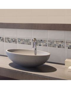 Tile Marble πλακάκια διακόσμησης τοίχων κουζίνας & μπάνιου (31311) Ango