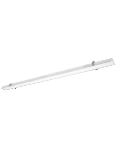 Γραμμικό Φωτιστικό Χωνευτό 180 εκ. With Trim 220-240V On-Off  Led 80w 7100lm 4000K Αλουμίνιο Λευκό Viokef Station Recessed 3911-0315-4-W-N