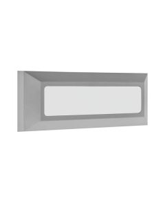 ΦΩΤΙΣΤΙΚΟ ΤΟΙΧΟΥ SLIM LED 4W IP65 230V 3CCT 230X80mm ΓΚΡΙ PRO ARTE ILLUMINA Eurolamp 145-52072