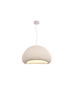 Φωτιστικό Κρεμαστό Μονόφωτο 1xE27 D50cm Fiberglass Inlight 4067-B