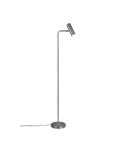 Φωτιστικό Δαπέδου Σποτ 23xH151cm 1xGU10 Nickel Matt Trio Lighting Marley 412400107
