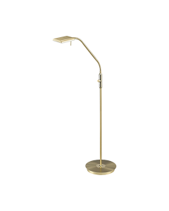 Φωτιστικό Δαπέδου Brass Matt Υ162xΜ50cm LED 12w 3000K 1100lm Trio Lighting Bergamo 420910108