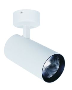 Φωτιστικό Σποτ Οροφής  30w Led 3000K 2500lm Beam Angle 24° Αλουμίνιο Λευκό Viokef Nestor 4214500