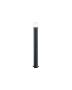 Hoosic Φωτιστικό Κολωνάκι Εξωτερικού Χώρου IP44 για Ντουί E27 Μαύρο Trio Lighting 424060142