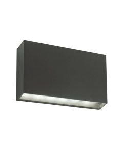 Απλίκα Επιτοίχια IP65 13w Led 3000K 650 lm Γωνία 50° Πλαστικό Ανθρακί Viokef Elvira 4257200