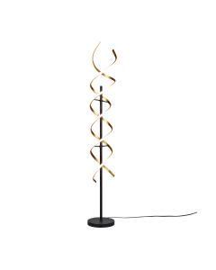 Φωτιστικό Δαπέδου Brass Mat 23xH150cm Led 32w 2300+3000+4000K 4000lm Trio Lighting Sequence 441810208