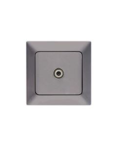 ΠΡΙΖΑ ΤV F CONNECTOR ΓΡΑΦΙΤΗΣ 152-16311