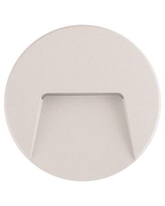 ΦΩΤΙΣΤΙΚΟ ΤΟΙΧΟΥ SLIM LED 3W IP65 230V 3000K Φ135mm ΛΕΥΚΟ PRO ARTE ILLUMINA Eurolamp 145-52014