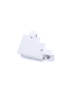 WHITE 90º CONNECTOR FOR 4 WIRE RECESSED ACA 4WRELW