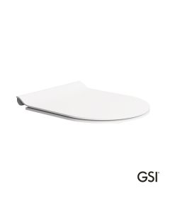 Κάλυμμα Λεκάνης Norm, Pura, Kube, Super Slim Soft Close GSI White Matt  MS86SC-301