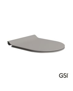 Κάλυμμα Λεκάνης Norm, Pura, Kube, Super Slim Soft Close GSI Tortora  MS86SC-440