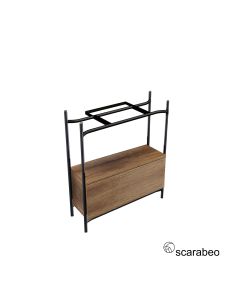 Έπιπλο μπάνιου Laila 270312-NROP89  με συρτάρι 2712-89 Χωρίς Νιπτήρα, Scarabeo  270312-NROP300
