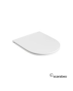 Κάλυμμα Λεκάνης MOON 5520 Slim Soft Close Scarabeo Pearl (White Matt)  5535BS-301
