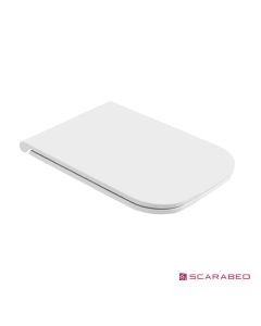 Κάλυμμα Λεκάνης ΤΕΟΡΕΜΑ Slim Soft Close Scarabeo Pearl (White Matt)  8305BS-301