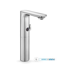 Μπαταρία Νιπτήρα Ηλεκτρονική (ρεύματος) SEREL ECA Chrome  108108045-100