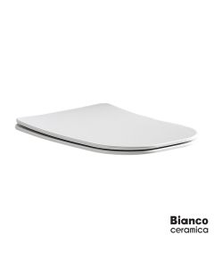Κάλυμμα Λεκάνης DL110 DL120 Slim Soft Close, Bianco Ceramica White  9500SC-300