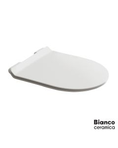 Κάλυμμα Λεκάνης AD120 Slim Soft Close, Bianco Ceramica White  9620SC-300