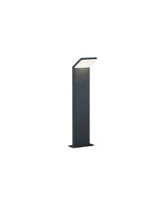 Pearl Φωτιστικό Κολωνάκι LED Εξωτερικού Χώρου 9W με Θερμό Λευκό Φως IP54 Μαύρο Trio Lighting 521160142