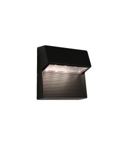 Φωτιστικό Απλίκα Εξ.Χώρου IP65 15x14x7cm Led SMD 6w 3000K 1080lm Χυτό Αλουμίνιο Γραφίτης Sun Light 5225