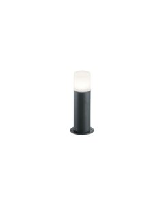 Hoosic Φωτιστικό Κολωνάκι Εξωτερικού Χώρου για Ντουί E27 Μαύρο Trio Lighting 524060142