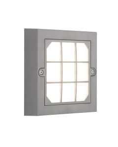 ΦΩΤΙΣΤΙΚΟ ΤΟΙΧΟΥ LED 6W 135X135X32 3CCT IP65 ΓΡΑΦΙΤΗΣ "SENARIO" ARTE ILLUMINA Eurolamp 145-52123