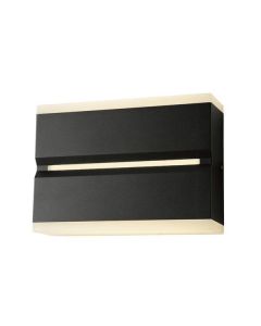 ΑΠΛΙΚΑ ΤΟΙΧΟΥ ΜΑΥΡΗ  LED 12W 3000K IP54 180X126X50mm ARTE ILLUMINA Eurolamp 145-20247