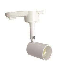 ΣΠΟΤ ΡΑΓΑΣ 2 ΓΡΑΜΜΩΝ GU10 Φ60mm 4cm ΣΤΥΛΟΣ ΛΕΥΚΟ Eurolamp 145-59070
