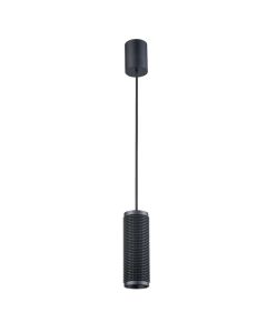 Φωτιστικό Κρεμαστό Μονόφωτο 1xGu10 D65xH1050mm Knurl Viokef 4233200